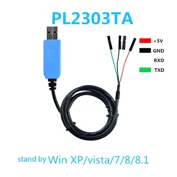 PL2303 טה USB RS232 TTL להמיר את כבל טורי PL2303TA תואם עם Win XP/VISTA/7/8/8.1 יותר טוב pl2303hx